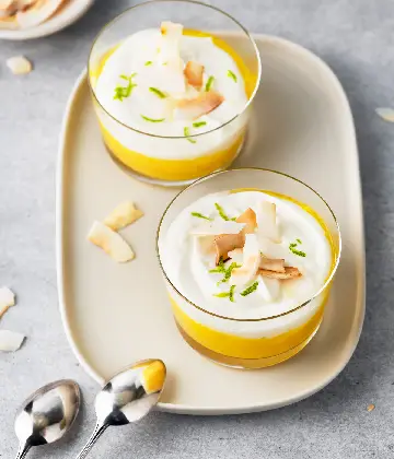 Coconut Milk Pudding