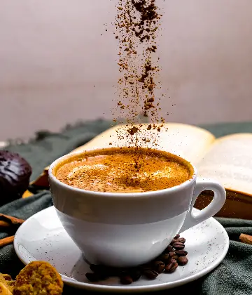 In Coffee or Hot Drinks